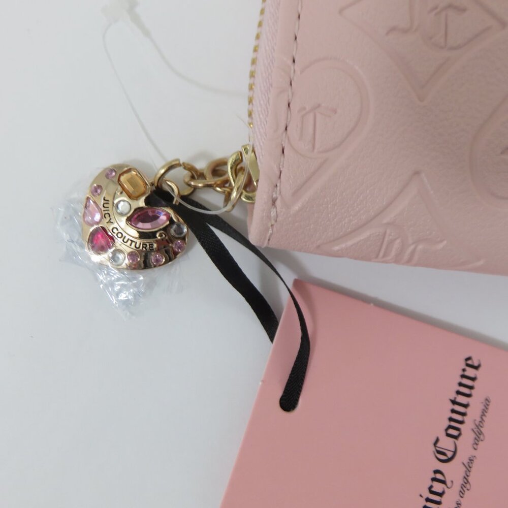 (#K) Juicy couture glitzed out pink clay wallet - Picture 3 of 5